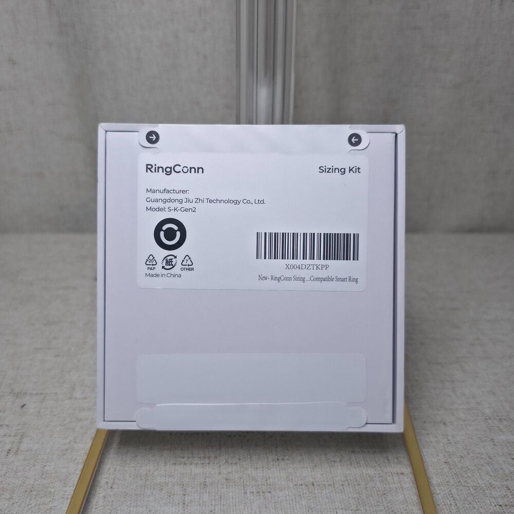 RingConn Gen 2 Smart Ring Sizing Kit Sample Sizes NIB